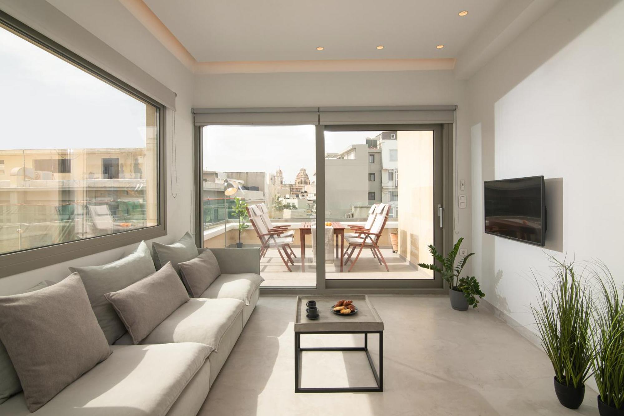 The Central Boutique Apartments 伊拉克利翁 外观 照片